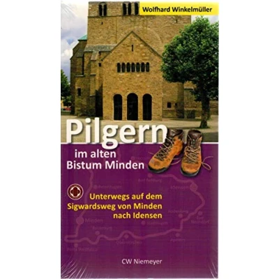Abbildung von Pilgern im alten Bistum Minden: Unterwegs auf dem Sigwardsweg von Minden nach Idensen