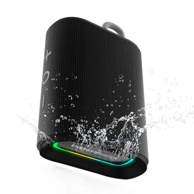 Abbildung von Energy Sistem StreetPlay Tragbarer Lautsprecher (Bluetooth 5.4, recycelter Kunststoff, IPX6 zertifiziert, 12 Stunden Akkulaufzeit, 8 W Leistung)