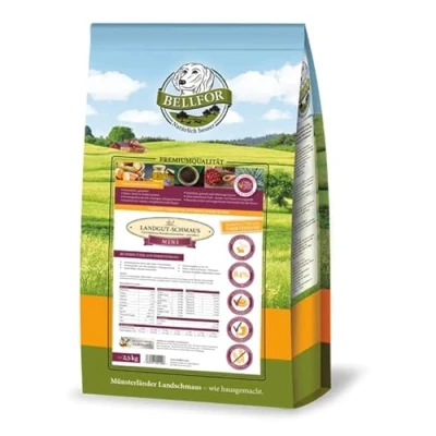 Abbildung von Bellfor Landgut Schmaus Mini mit Insektenprotein 2,5 kg 2500 g