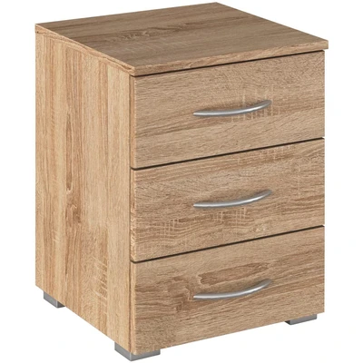 Abbildung von rauch Nachtkommode &quot;Nachttisch Nachtkonsole Beistelltisch Kommode Sideboard TORRENT&quot;, mit 2 geräumigen Schubkästen, Breite 40 cm MADE IN GERMANY