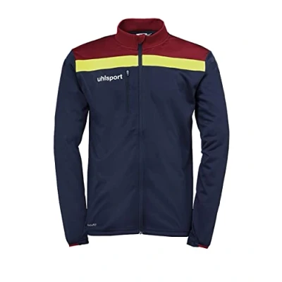 Abbildung von uhlsport Herren open 23 Jacke, marine/Bordeaux/fluo gelb, 5XL EU