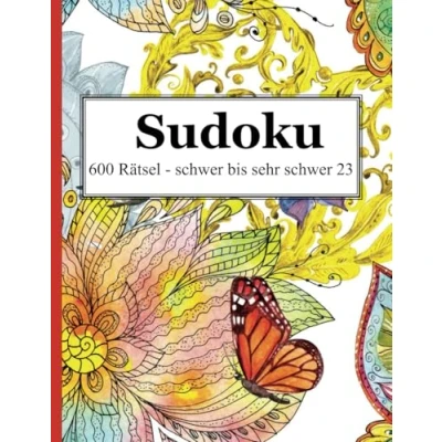 Abbildung von Sudoku 600 Rätsel schwer bis sehr 23