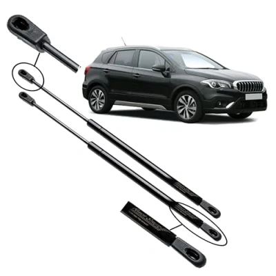 Abbildung von Ramor Strutz 2x Gasfeder Dämpfer Heckklappe Kompatibel mit Suzuki SX4 S Cross 2012 2021. Gasdruckfeder Heckklappendämpfer Ersatz für 8185061M00 und Andere.