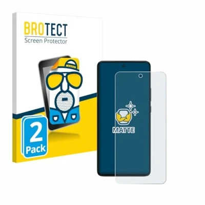 Abbildung von BROTECT Entspiegelungs Schutzfolie für Motorola Moto G84 (2 Stück) Matte Displayschutz Folie, Anti Reflex, Fingerprint