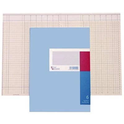 Abbildung von König &amp; Ebhardt 8611662 7116P96KL (Spaltenbuch Deckenband, A4, 16 Spalten, 96 Blatt)
