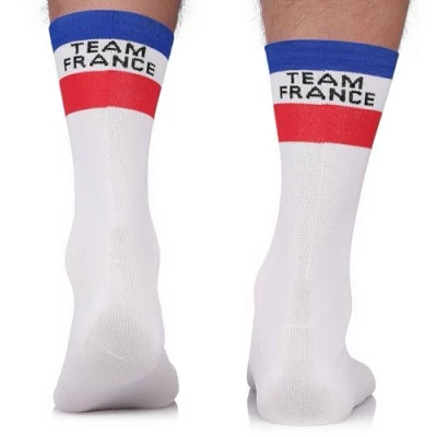 Abbildung von TODO Fahrradsocken Herren und Damen. Atmungsaktive Rennrad Socken. Team France Fahrrad Socken, Radsocken (France Flag Socken 39 42)
