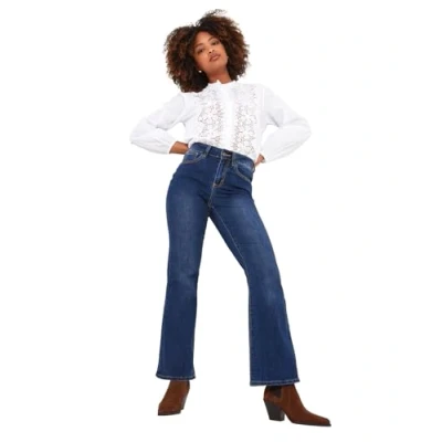 Abbildung von Joe Browns Damen Essentials Western Bootcut Schlagjeans Jeans, blau, 38