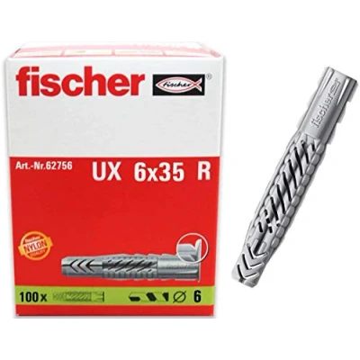 Abbildung von Fischer Unimet Universaldübel U X 6R 100St
