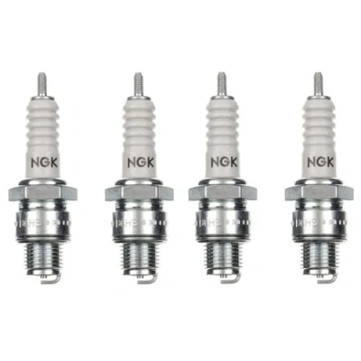 Abbildung von 4x Zündkerze Zündkerzen Set 4 Stück für Zündapp C CS GTS Hercules Sachs Prima Kreidler Florett Flory Puch Maxi Simson MZ Mofa Moped Mokick