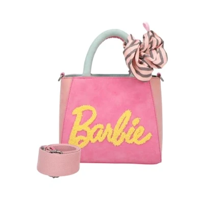 Abbildung von Fritzi aus Preußen Henkeltasche &quot;Izzy Cross small Barbie&quot;, mit dekorativem Barbie Print