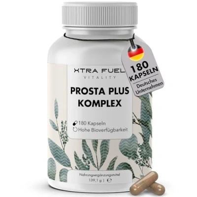 Abbildung von XTRA FUEL Prostata Kapseln Prosta Plus Komplex hochdosiert &amp; vegan Kapseln, 108.63 g