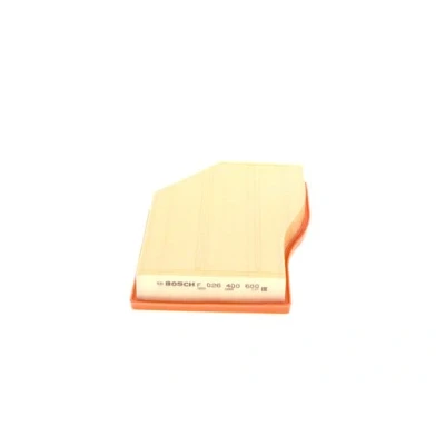 Abbildung von BOSCH F 026 400 600 Luftfilter 46,5 204,5 294,6 Filtereinsatz MERCEDES BENZ: B Klasse, A Klasse Limousine,