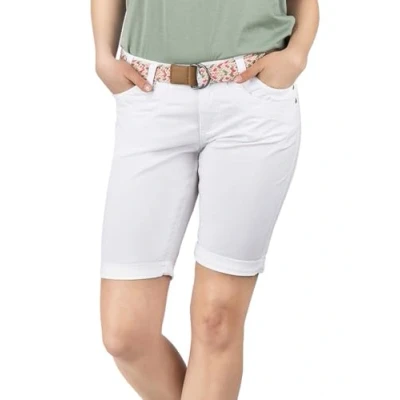 Abbildung von DENIMFY Bermudas Damen Shorts DFPia Regular Fit Chinoshorts mit Gürtel