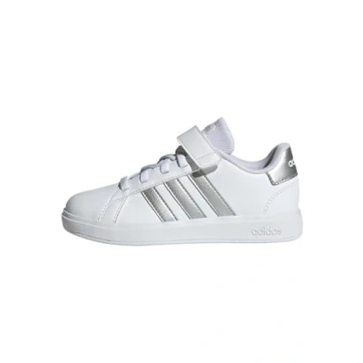 Abbildung von adidas Originals Grand Court 2 0 EL K Sneaker low für Kinder, Größe: 33, Blanco Schuhe