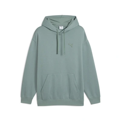 Abbildung von Puma Essentials Elevated Unisex Kapuzenpullover, Größe: XXS, Green moon