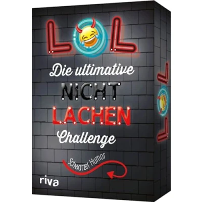Abbildung von Riva Spiel, LOL Die ultimative Nicht lachen Challenge Schwarzer Humor