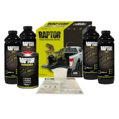 Abbildung von U POL Metallschutzlack RAPTOR Transportflächen Beschichtung, Struktur &amp; Schutzlack