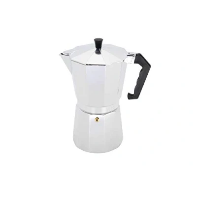 Abbildung von Krüger Espressokocher &quot;Italiano&quot;, 0,7 l Kaffeekanne, traditionell italienisch, aus Aluminium, mit Silikon Dichtungsring