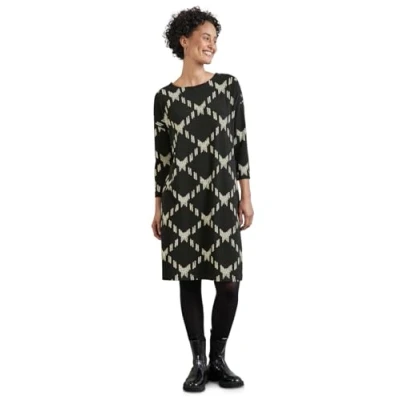 Abbildung von STREET ONE Midikleid mit grafischem Muster