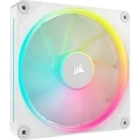 Abbildung von CORSAIR iCUE LINK LX140 RGB 140mm PWM Lüfter Einzelpackung Dual Light Loops Erfordert System Hub (Separat Erhältlich) AirGuide Technologie Weiß