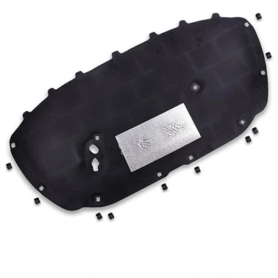 Abbildung von AIC 57120 Motorraumdämmung Motorhaube mit Befestigungsmaterial VOLKSWAGEN: Polo V Schrägheck