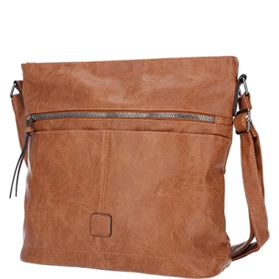 Abbildung von Antonio Umhängetasche Damen Handtasche Camel (1 tlg)