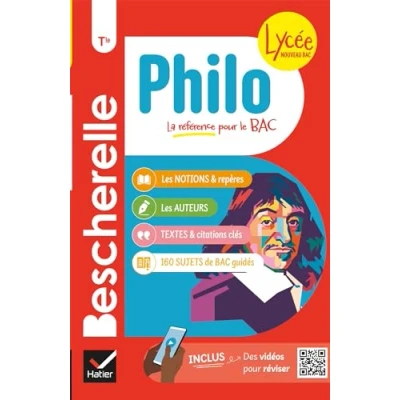 Abbildung von Bescherelle lycée Philo Tle Nouveau bac: les notions, repères &amp; auteurs du programme
