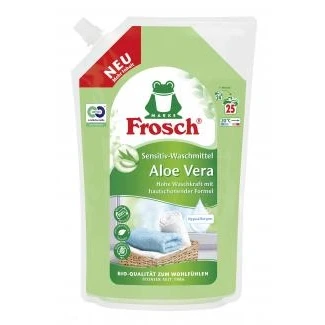 Abbildung von Frosch Sensitive Waschmittel Aloe Vera Flüssig
