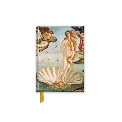 Abbildung von Premium Notizbuch DIN A6: Sandro Botticelli, Die Geburt der Venus: Unser hochwertiges, liniertes Blankbook mit festem, künstlerisch geprägtem Einband ... A 6 Magnetverschluss)