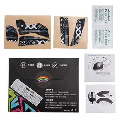 Abbildung von BYUTFA 13x10mm Maus Haut Anti Rutsch Klebeband Seite Aufkleber für G502 Kits Grip Tape Zubehör