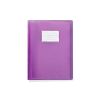 Abbildung von ARPAN Sichtbuch, Premium Qualität, 104 Hüllen, A4, 208 Seiten, flexibler Einband, Präsentationsmappe von (Violett, 1 Stück)