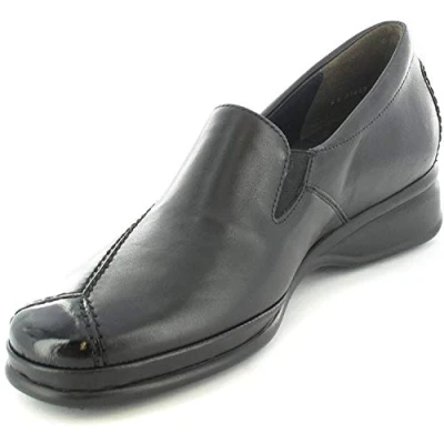 Abbildung von Semler Slipper, Damen, Größe: 36, Black Leder