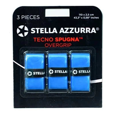 Abbildung von Stella Azzurra Tecno Schwamm Overgrip, Ocean Blue, Einheitsgröße