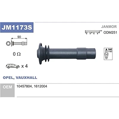 Abbildung von Stecker, Zündspule JANMOR JM1173S