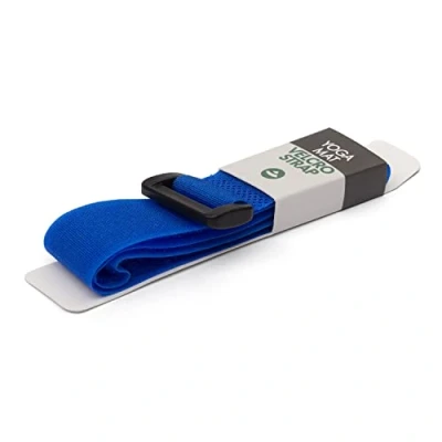 Abbildung von bodhi Yogamatte Yogamatten Klettband blau