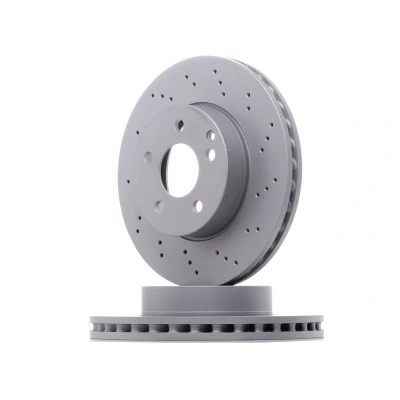 Abbildung von ZIMMERMANN SPORT COAT Z 400.3653.52 Bremsscheibe 295 28 6/5 5 112 innenbelüftet, gelocht beschichtet hochgekohlt MERCEDES BENZ: C Klasse T modell