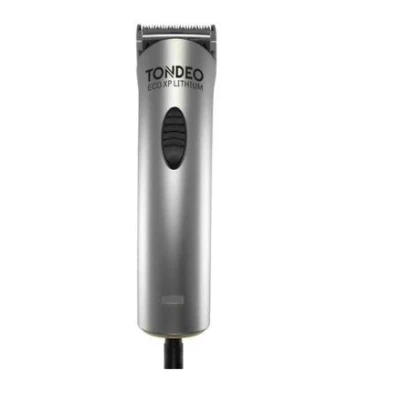 Abbildung von TONDEO Profi Haarschneidemaschine ECO XP LITHIUM SILVER Haarschneider inklusive Ladestation und Aufsteckkamm für 5 verschiedene Schnittlängen (4/8 / 12/16 20mm)