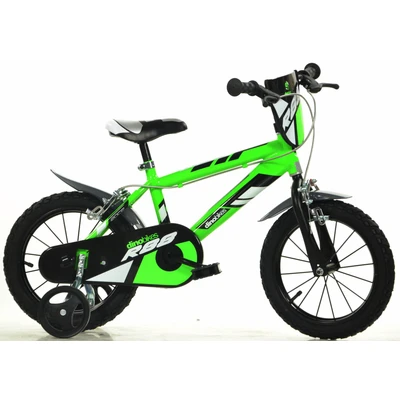 Abbildung von Dino Kinderfahrrad &quot;Jungenfahrrad&quot;, 1 Gang, mit Stützrädern und Frontschild