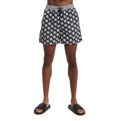 Abbildung von JACK&amp;JONES Herren JPSTFIJI JJSWIM Belize LY Badeshorts, Black, S