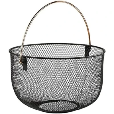 Abbildung von APS Brotkorb, (1 tlg.), (Obstkorb), Griff in Kupferoptik, Ø 30 cm