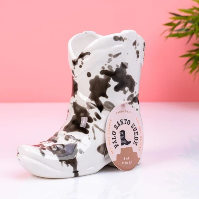 Abbildung von Cowboylaars geurkaars Palo Santo Suede (zwart)
