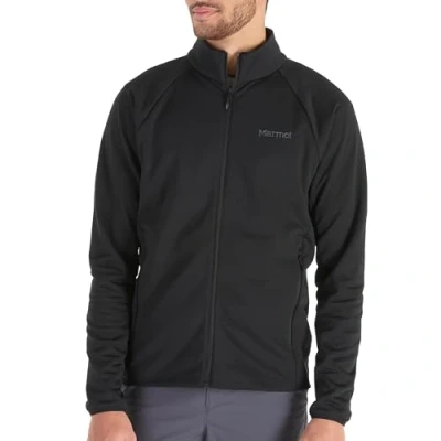 Abbildung von Marmot Herren Leconte Fleece Jacket, Warme Jacke, Jacke mit Reißverschluss, atmungsaktiv, winddichte Weste, leicht zu packen, ideal zum Wandern &amp; als Midlayer