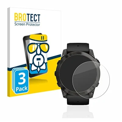 Abbildung von BROTECT Schutzglas für Garmin Epix Pro (Gen 2) (51 mm) (3 Stück) Schutzfolie Panzer Folie Glas [Extrem Kratzfest 9H, Anti Fingerprint,