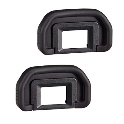 Abbildung von EB Augenmuschel Okular Sucher Kompatible für Canon EOS 90D 80D 70D 60D 50D / 5DMarkII 6D 6DMarkII 40D 30D 20D Kamera (2 Pack)