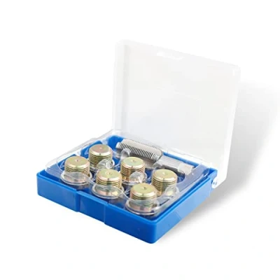 Abbildung von CCLIFE 13tlg Ölablassschraube Reparatur Satz M20 x 1,5 mm Gewinde Reparatu Reparatursatz für