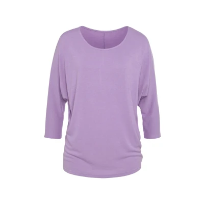 Abbildung von LASCANA 3/4 Arm Shirt &quot;aus leichter Feinstrickqualität&quot;, mit Fledermausärmeln