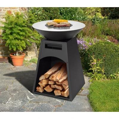 Abbildung von Tepro Holzkohlegrill &quot;Plancha Waco&quot;, BxTxH: 60x60x80 cm