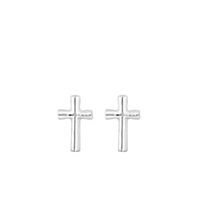 Abbildung von Elli Cross Ohrringe, Damen, Größe: One Size, Silber