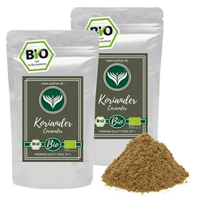 Abbildung von Azafran BIO Koriander Saat gemahlen Korianderpulver 500g