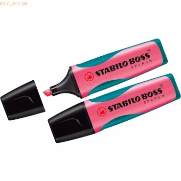 Abbildung von Textmarker STABILO BOSS SPLASH Einzelstift pink